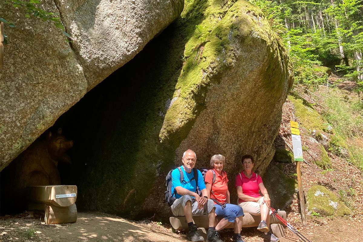 kuchlstein bärenlucke bär urkraftdorf urkraftweg bärenluckenweg